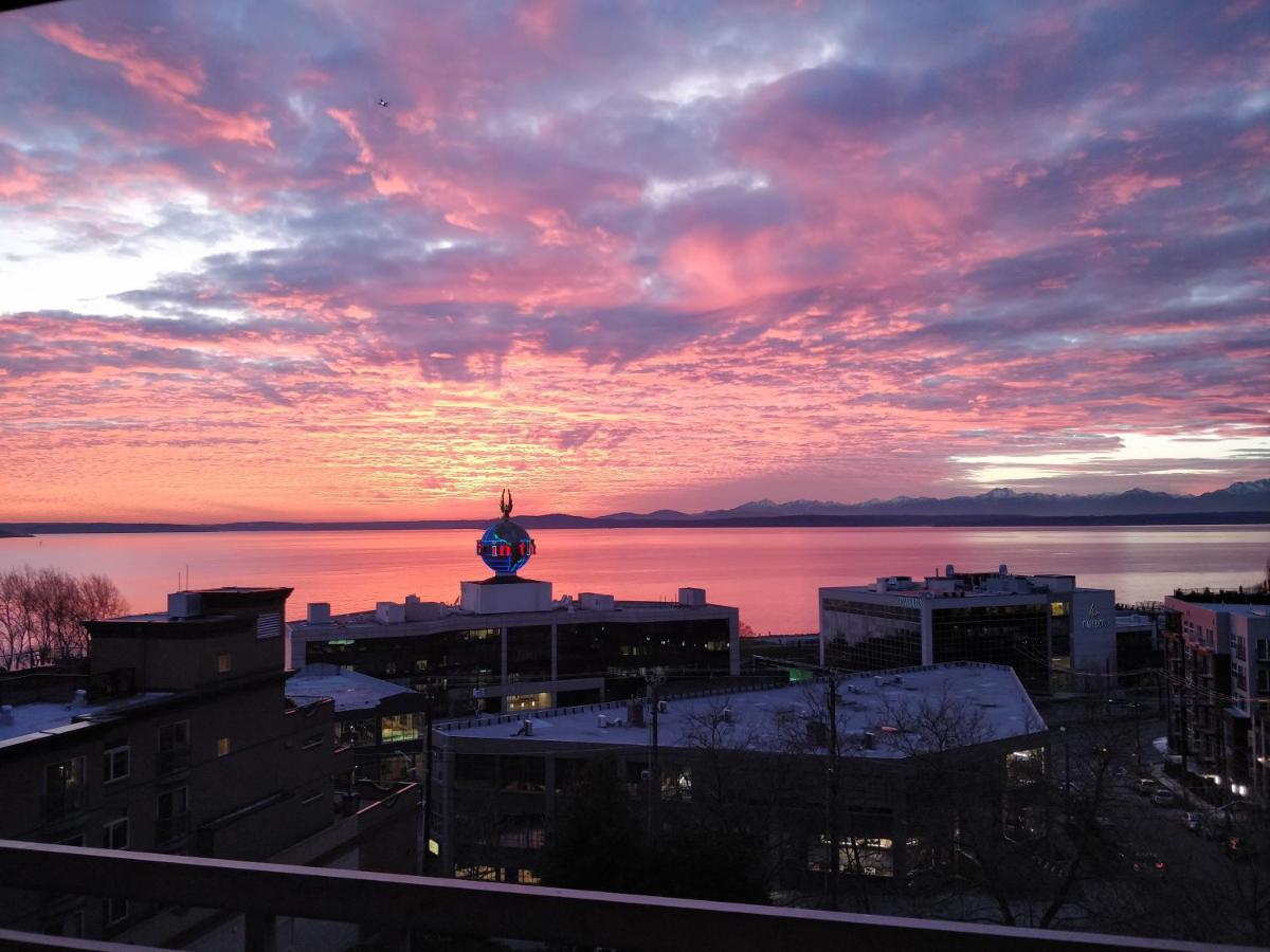 Top Floor Water View Oasis near Space Needle&Cruise Seattle Buitenkant foto